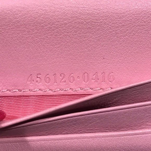 GUCCI GG Marmont Python Compact Wallet- Pink ❤️‍🔥 - Picture 7 of 17